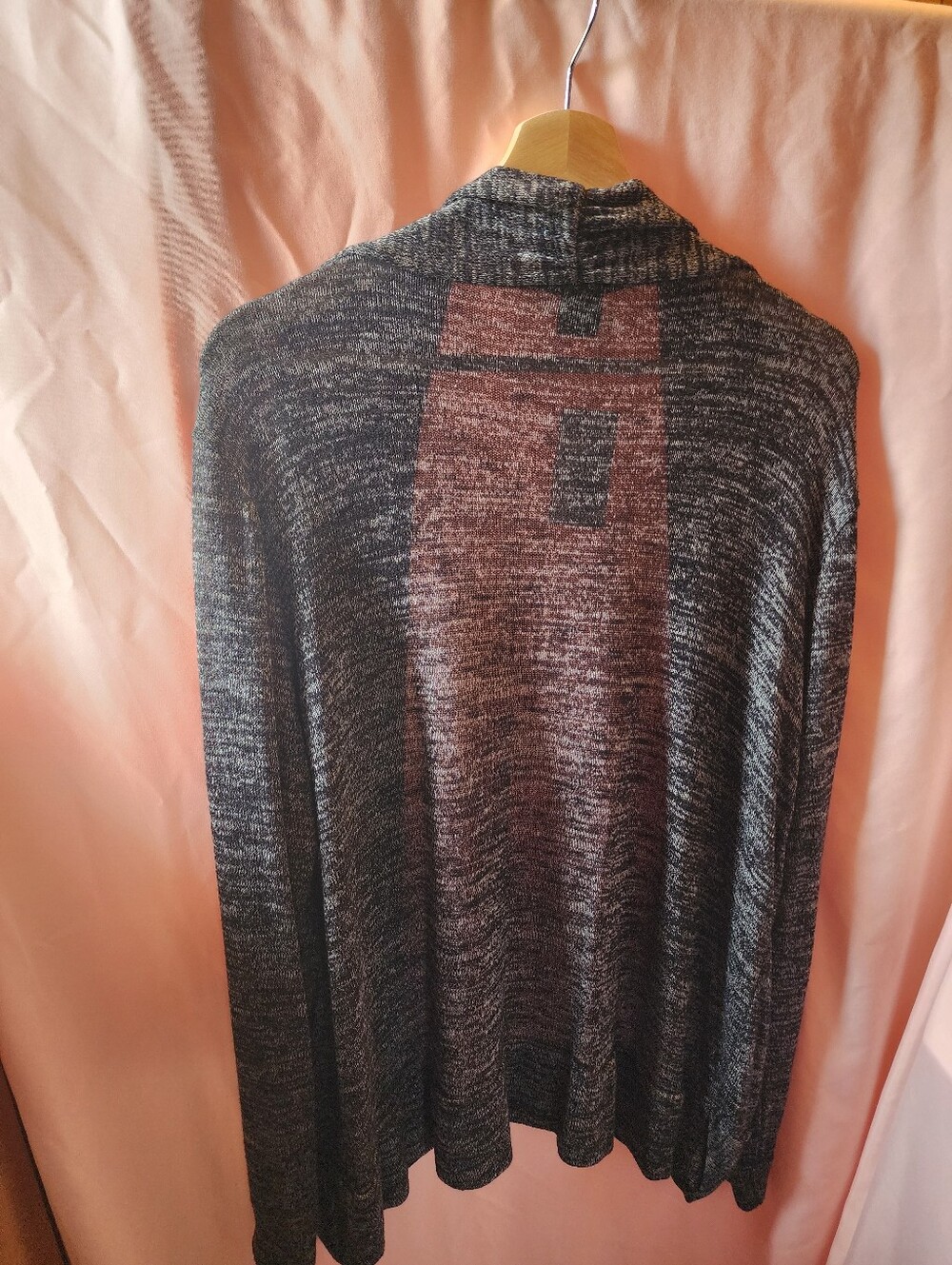 Rue 21 long black light sweater jacket NWT 2XL - Picture 2 of 2